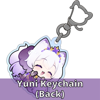 Yuni Keychain (Silver Clasp)