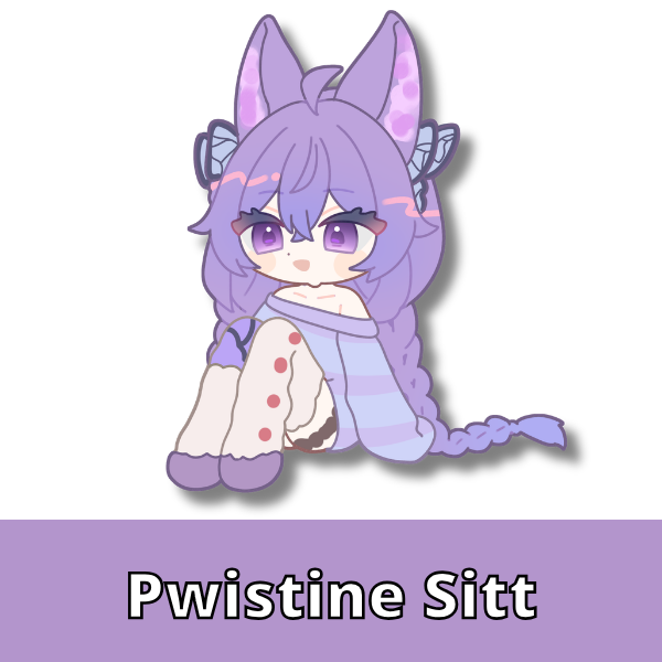 Pwistine Stickers