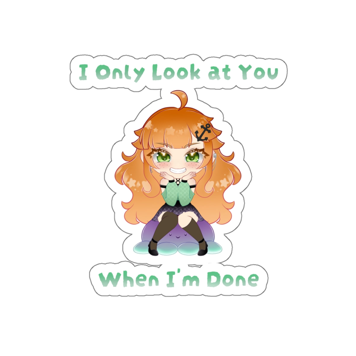 Ginger I look at you Sticker