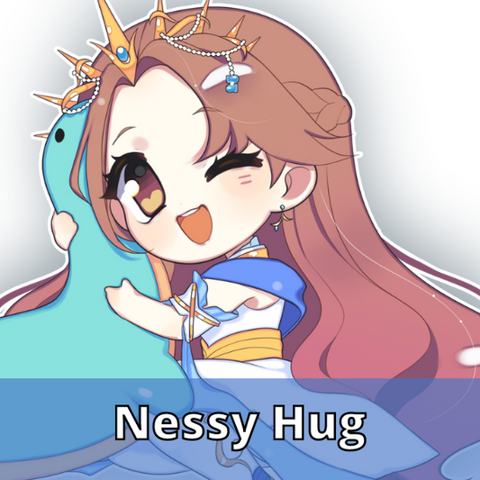 Nessy Hug Sticker