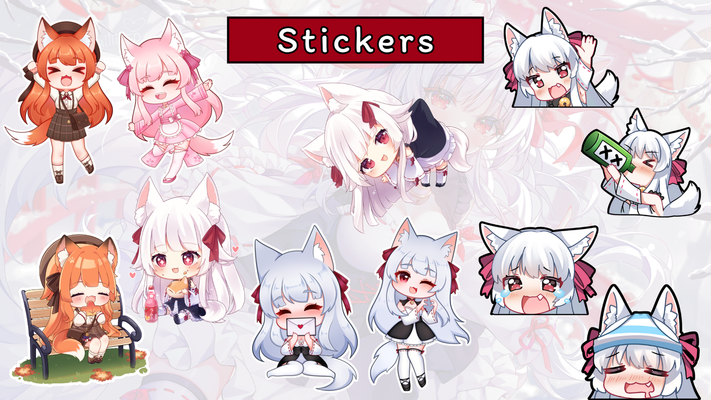 Maykitsune Stickers
