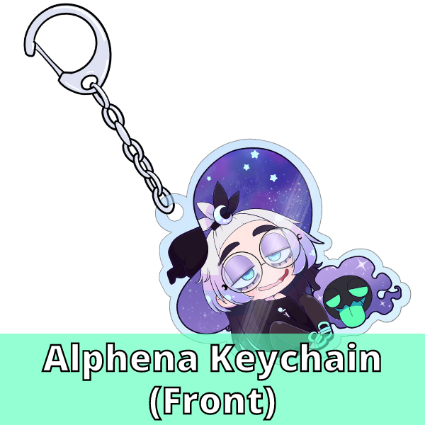 Alphena Keychain