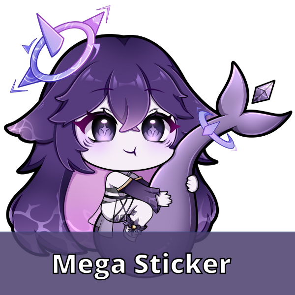 Megalodon Stickers