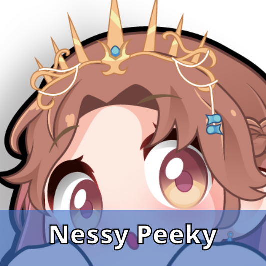 Nessy Peeky Sticker