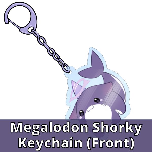Megalodon Keychains